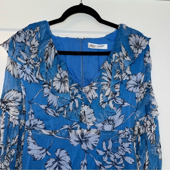 Amanda Uprichard Janelle Maxi Dress in Fairfield - Picture 3 of 10